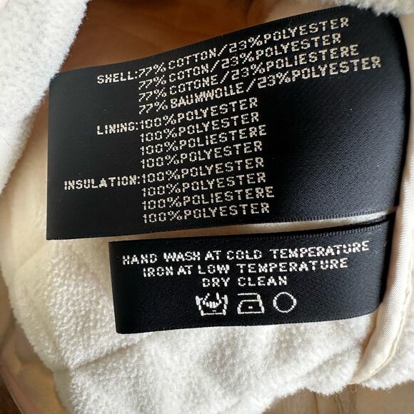 Ralph Lauren Black Label Blush Pink Quilted Fleece Lined Jacket - Picture 9 of 9